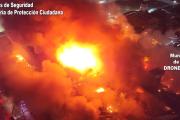 Incendio de gran magnitud en Don Torcuato y rápida asistencia del Sistema de Protección Ciudadana de Tigre