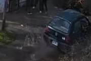 Circulaba sin patente, escapó de un control y terminó chocando tras una persecución de San Miguel a Moreno