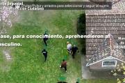El miedo a las alturas paralizó al ladrón: ingresó a un domicilio para robar pero al intentar escapar quedó atrapado en un árbol 