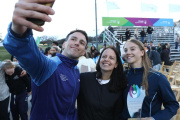 Vicente López celebró la Semana Americana del Deporte tras ser distinguido internacionalmente