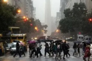 Alerta amarillo por fuertes tormentas en CABA: pronostican granizo y ráfagas de hasta 90 km/