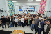 El PJ de Tres de Febrero abrió sus puertas al Instituto Patria y se realizó la  jornada “Cristina Libre”