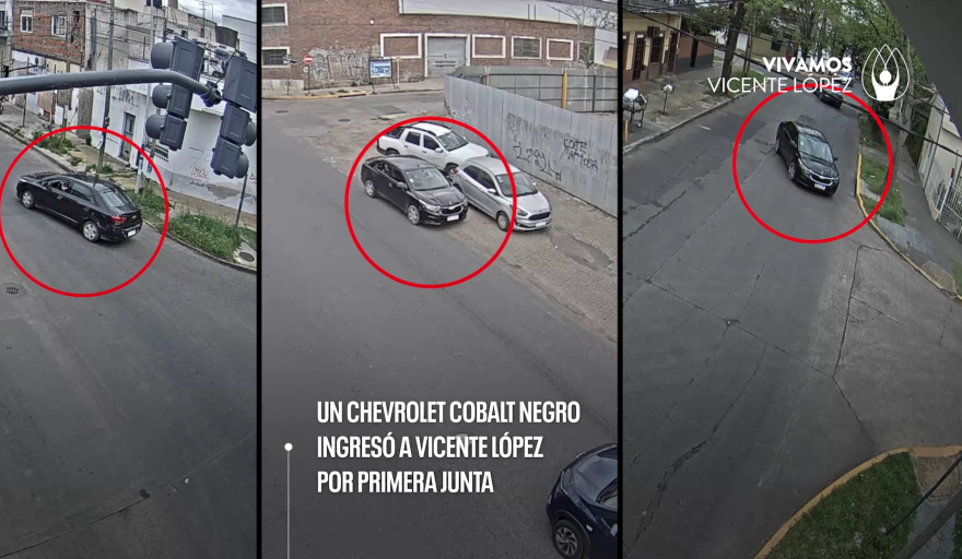 El Muro Digital de Vicente López, firme contra el delito: dos “robaruedas” detenidos